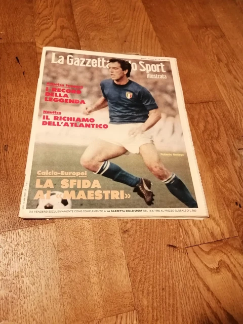 La Gazzetta Dello Sport Du 25 Septembre 1980 : Italia-Portogallo 3-1 Avec Altobelli Et Gavazzi
