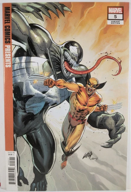 💥 MARVEL COMICS PRESENTS #5 ROB LIEFELD 1:50 VARIANT NM- Wolverine VENOM 2019