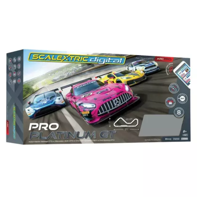 Scalextric C1436SF Pro Platinum Arc Pro Digital Slot Car Set