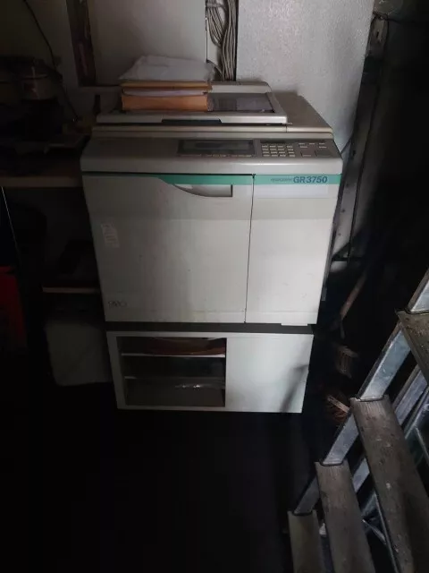 Risograph Riso GR 3750 High Speed Duplicator