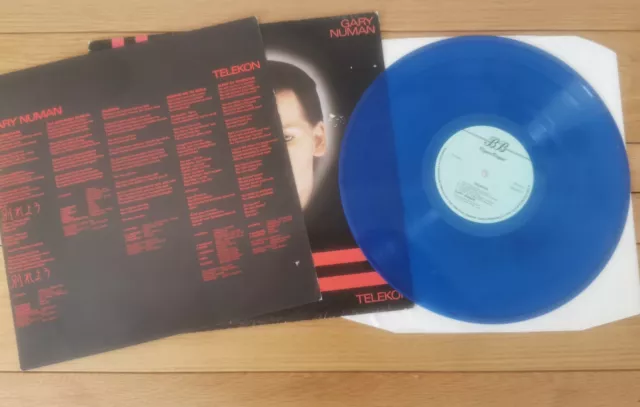 Gary Numan - Telekon - Dutch Release On Blue Vinyl