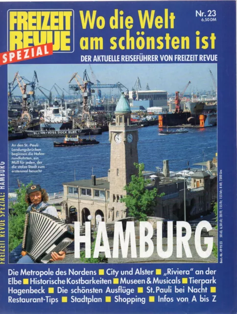 Zeitschrift: Reiseführer von FREIZEIT REVUE "Hamburg" Nr.23