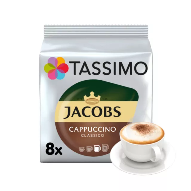 Tassimo Jacobs Cappuccino Classico Unique Verwöhnaroma 260g