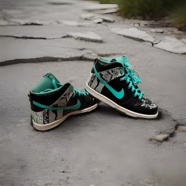 NIKE DUNK HI Premium Collezione Royal Dontrelle Willis 2006 Taglia 8UK EUR 166 81 PicClick IT