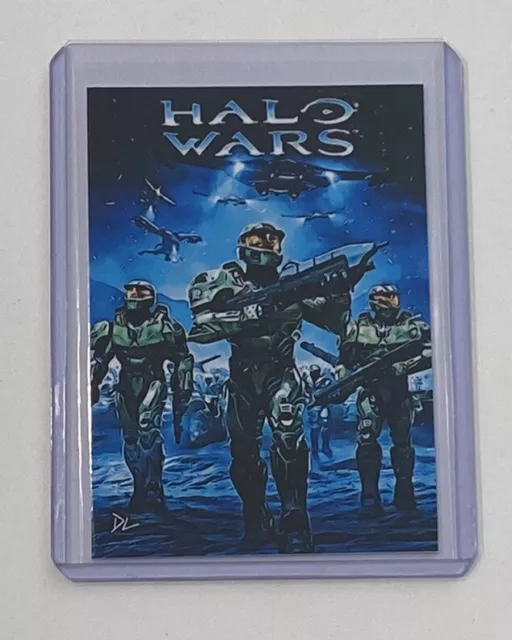 Halo Wars Limited Edition Artist Signed “Halo RTS Classic” Trading Card 1/10