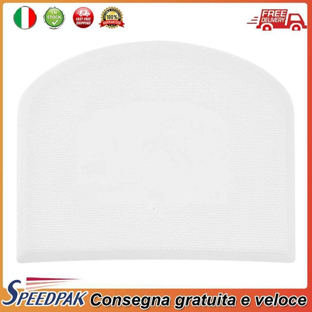 Plastic Dough Scraper Smooth Cake Spatula Cream Pizza Cutter Kitchen Baking Tool