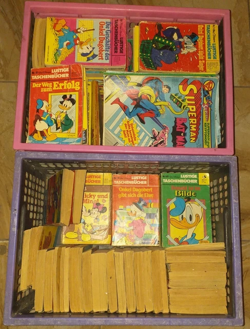 Konvolut Donald Duck, Micky Maus , Fix + Foxi und andere 199 Comics TB + Hefte