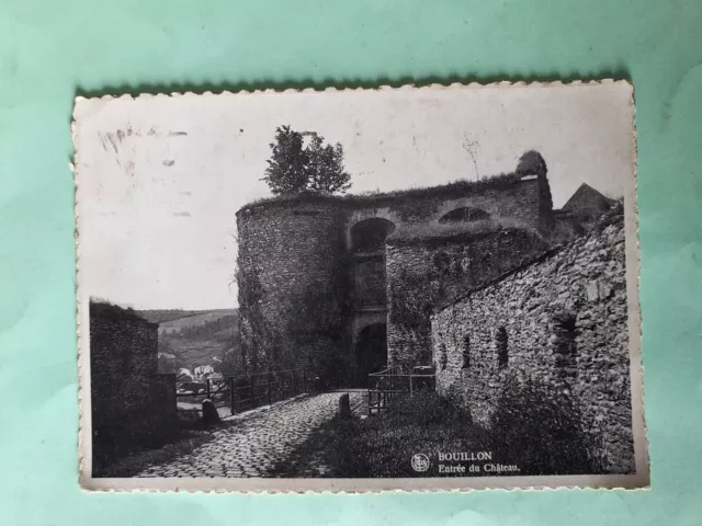 Carte Postale de la Moselle (57) GF 1938 Bouillon entrée du Château