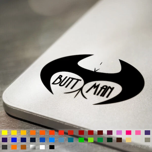 Batman Joker Smile Vinyl Decal – Heath Ledger Style, Glossy, Your Choice Of Color, Made In UK