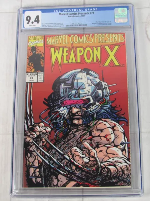 Marvel Comics Presents #79 CGC 9.4 WP 1991 Marvel Comics 3951517015