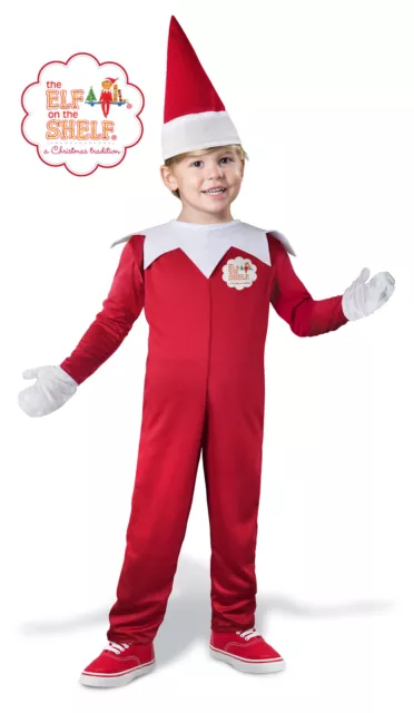 The Elf on the Shelf Child Toddler Boys Costume NEW Christmas
