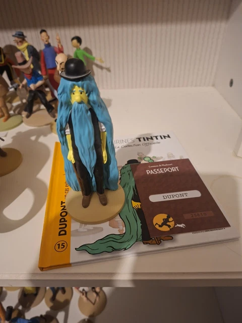 Figurine Tintin N°68 Dupond Chinois, Collection Officielle Hergé, Scellée