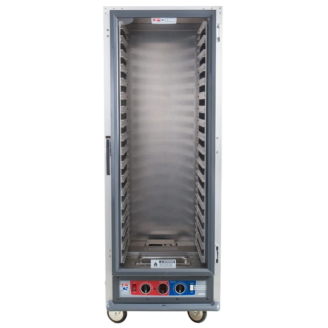 Metro C5 Non-Insulated Heated Proofing & Holding Cabinet, Lip Load Slides
