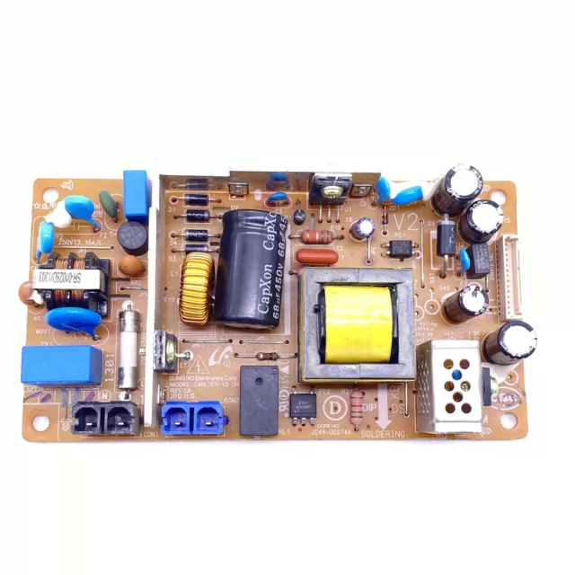 Power supply CLP-366 220V JC44-00214A fits for Samsung CLP365 CLP460 CLP360