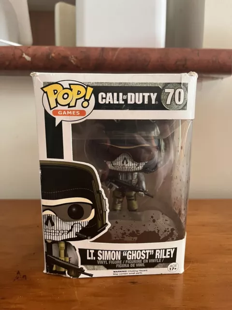 Funko Pop! Games Call of Duty Lt. Simon (Ghost) Riley Figure #70 - US