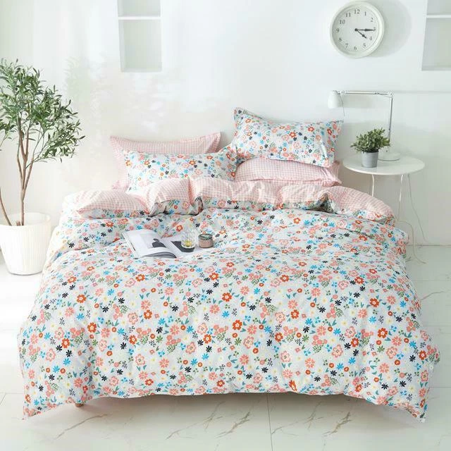 Beautiful flowers Bedding Set princess Duvet Cover sets Pillowcases Bed Covers