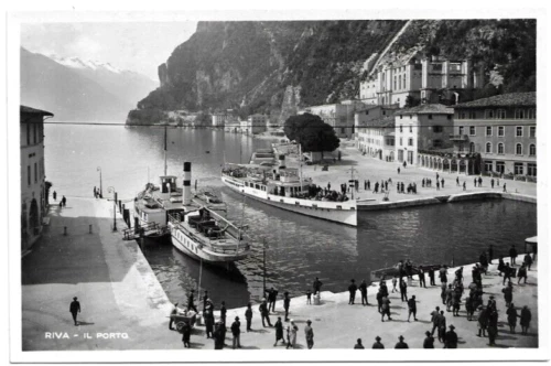 CARTOLINA LAGO DI GARDA ,RIVA - Ed. C.CAPPELLO  non viaggiata