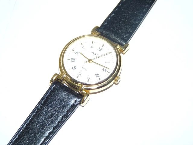 ANCIENNE MONTRE FEMME maty testé ok pile neuve bracelet neuf
