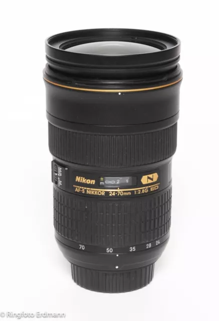 Nikon AF-S 24-70 mm F/2.8 G ED Objektiv, gebraucht, Fachhandel