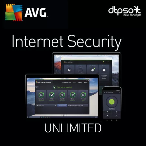 AVG Internet Security 10 Appareils 2024 1 an 2023 FR EU