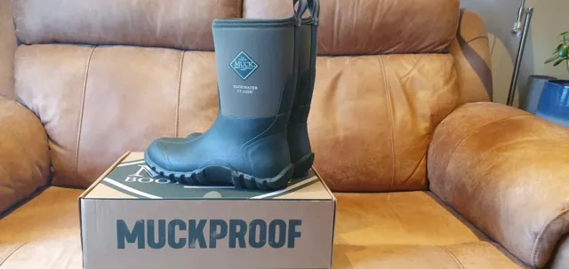 MENS MUCK BOOTS Edgewater Classic Mid Wellies - Used once - UK 9 £40.00 ...