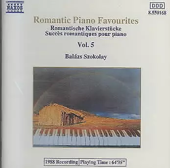 Romantic Piano Favourites Vol 5 / Bal?Zs Szokolay New Cd
