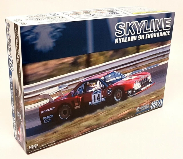 Maquette Aoshima 1/24 – Nissan Skyline Kyalami 9h Endurance, Kit 61244
