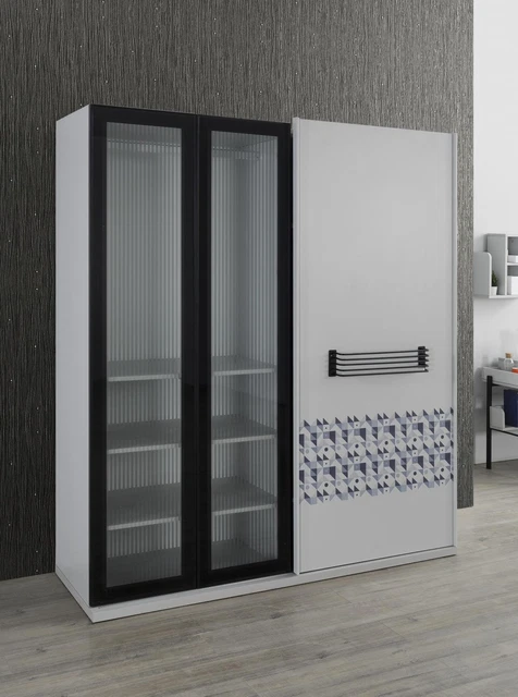 Armario Diseñador Lujo Dormitorio Armario Madera Habitación Juvenil