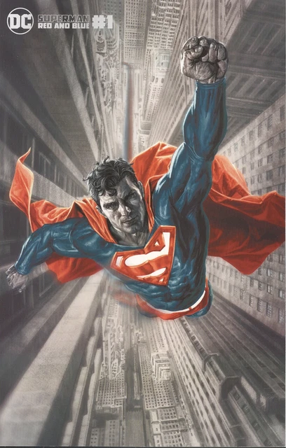 Superman Red & Blue #1 Cover B Lee Bermejo Variant Vf/Nm 2021 Dc Hohc