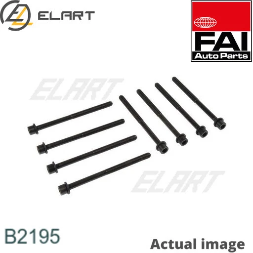 Kit De Boulons De Culasse REINZ 14-32121-01 - Longueur 166 Mm - Compatible Audi & Ford