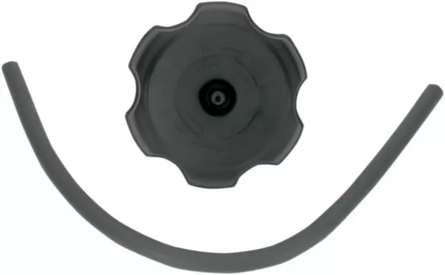 Ufo Gas Cap Yamaha Yz125/250 Black Ya03806-001