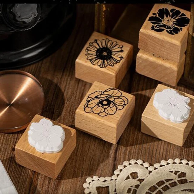 Wood Retail Packaging Cards Decoration Beautify Handbooks Engraving Lines