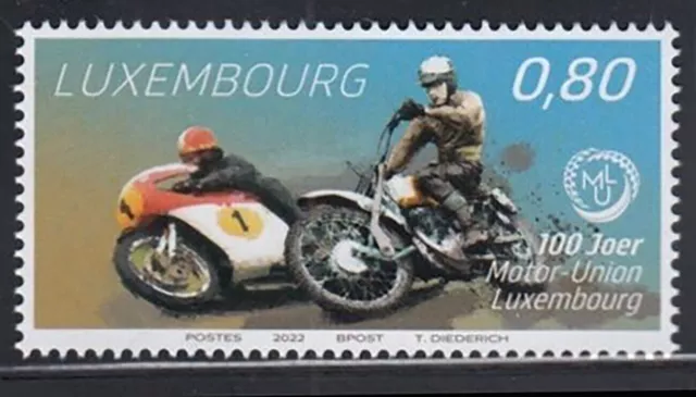 Luxembourg 2022 100 ans de Motor-Union Luxembourg MNH