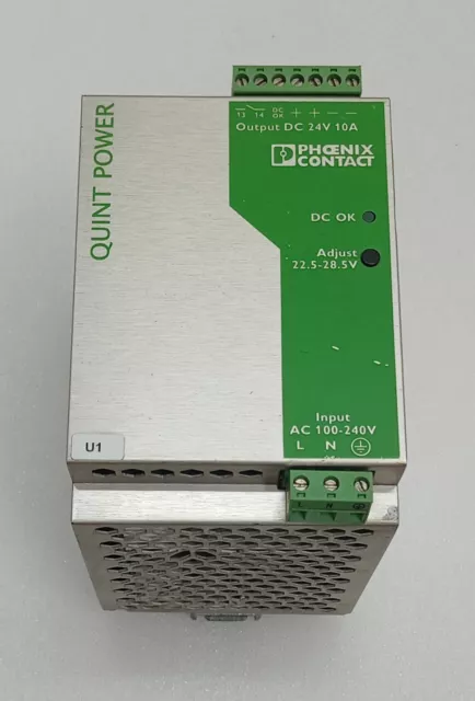 Phoenix Contact Quint Ps 100-240ac/24 Dc / 10 Alimentation Électrique