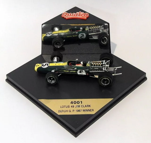 Quartzo 1/43 Scale Diecast 4001 - Lotus 49 Dutch G.P. 1967 #5 Winner - Jim Clark 3