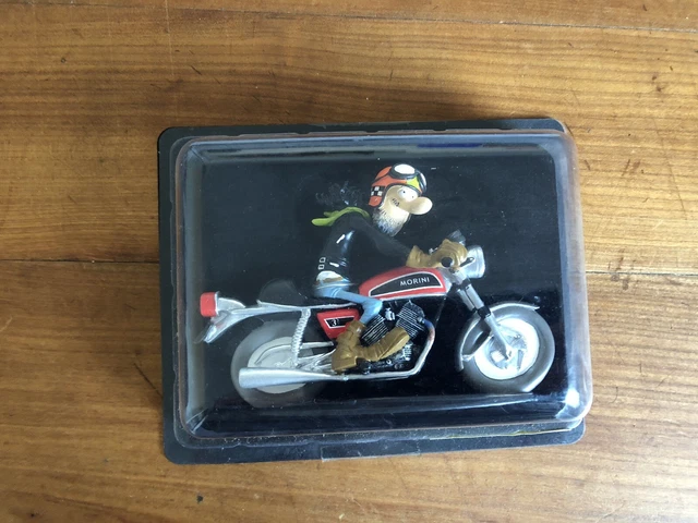 Ducati 900 SS Joe Bar Team 1/18 Solido + Figurine (neuf, Collection BD)