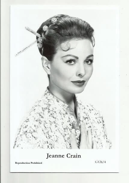 (Bx30) Jeanne Crain Swiftsure Photo Postcard (G126/4) Filmstar Pin Up Glamor