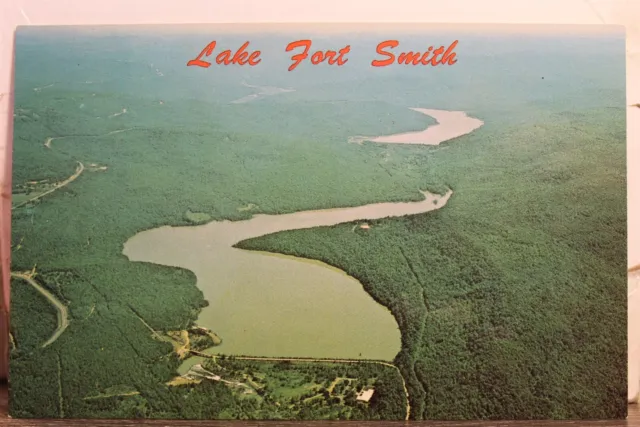 Arkansas AR Fort Smith Lake Aerial Postcard Old Vintage Card View Standard Post