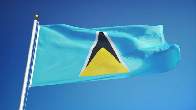 NEW ST. LUCIA 3x5ft FLAG superior quality fade resist us seller