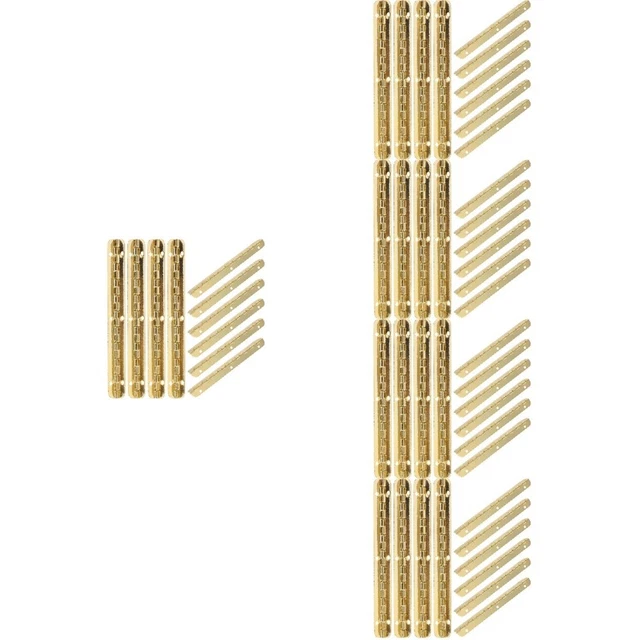 50 pcs Simple  Metal  With Holes Piano Hinge Furniture Hinge