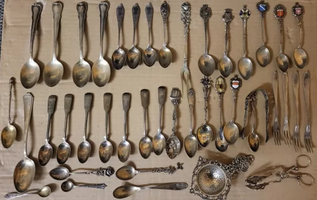 Silberkonvolut Silberschrott 800 - 925er Silber Schmuck Löffel 1kg Schmelzsilber