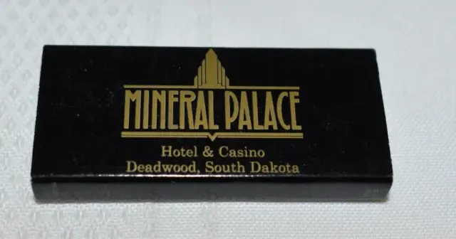 Mineral Palace Hotel and Casino Deadwood South Dakota Matchbox