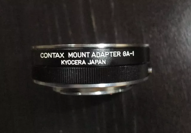 Contax G Mount Adapter To C/Y Mount - Contax Ga-1