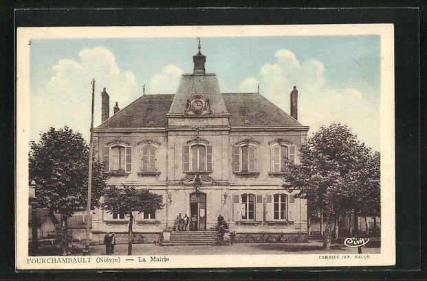 CPA Fourchambault, La Mairie