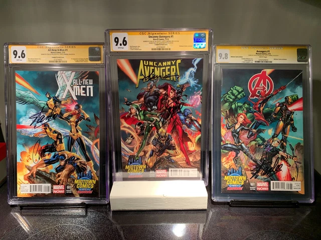 All New X-Men, Uncanny Avengers, Avengers #1 CGC SS Stan Lee - J Scott Campbell!
