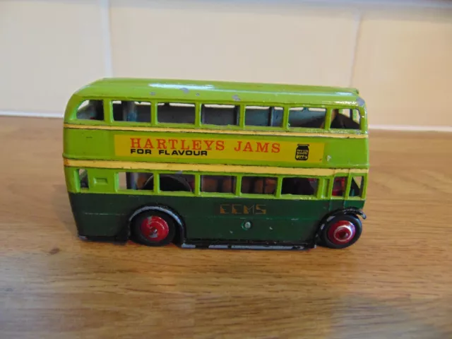 Vintage Dinky Toys 290 Green Double Decker Bus - Eems