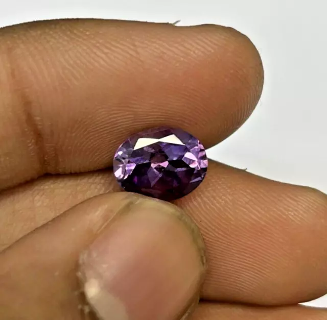 2.25 Cts_Dazzling !! Amazing_100 % Natural Lavender Amethyst Rare Pendant Piece