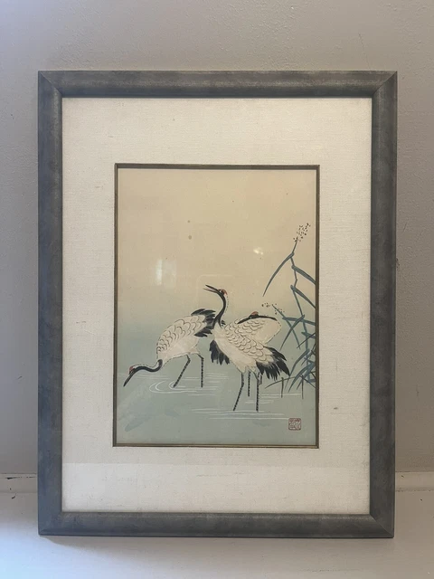 Tableau ARTTOR Impression Sur Toile - Grues Du Japon - 100x70 Cm