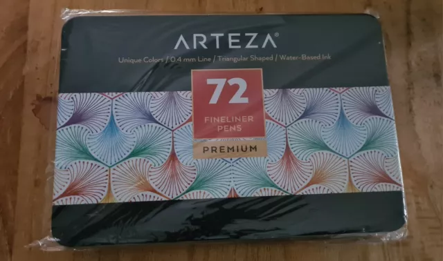 Arteza Premium 72 Fineliner Pens