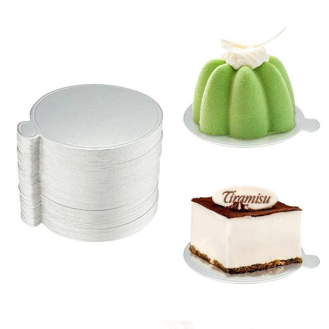 Vassoi Torta Rotondi Argento - 15 Pezzi Ø30,5cm, Cartone Smerlato 2mm, Per Feste E Matrimoni - Foto 3